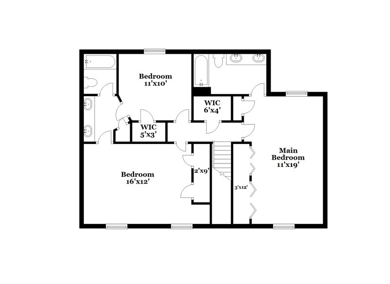 2,440/Mo, 112 Township Ct Hendersonville, TN 37075 Floor Plan View 2