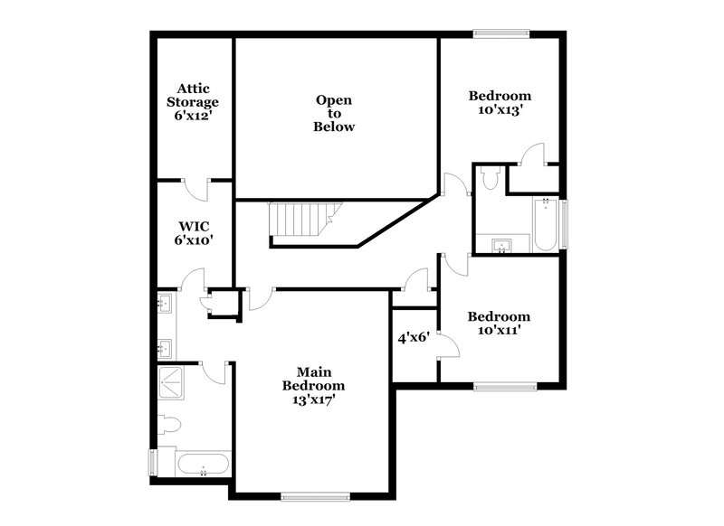 2,560/Mo, 3108 Creekview Ln Goodlettsville, TN 37072 Floor Plan View 2