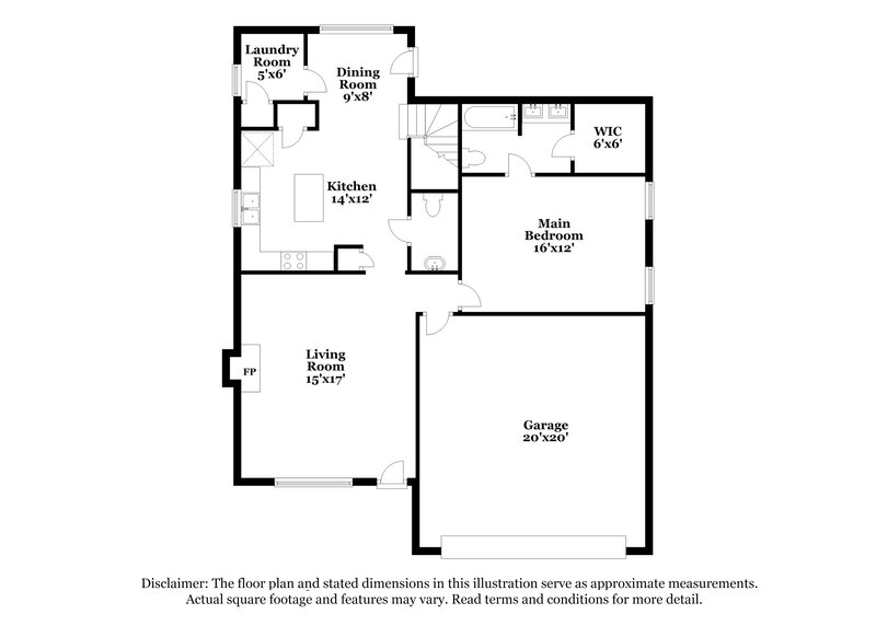2,050/Mo, 948 Lavergne Ln La Vergne, TN 37086 Floorplan View