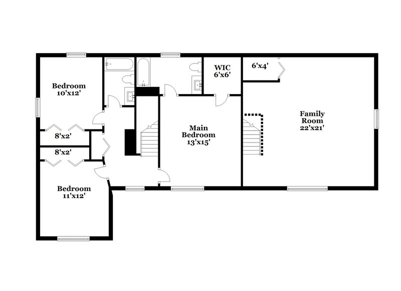 2,445/Mo, 5921 Belle Oaks Pl Antioch, TN 37013 Floor Plan View 2