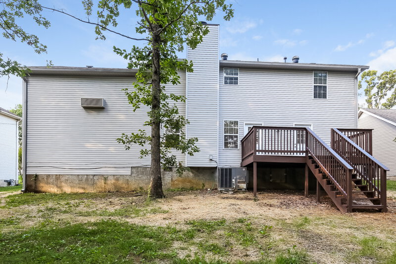 2,445/Mo, 5921 Belle Oaks Pl Antioch, TN 37013 Rear View