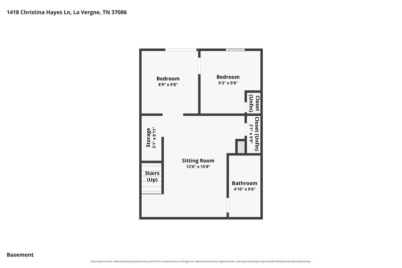 2,350/Mo, 1418 Christina Hayes Ln La Vergne, TN 37086 Floor Plan View