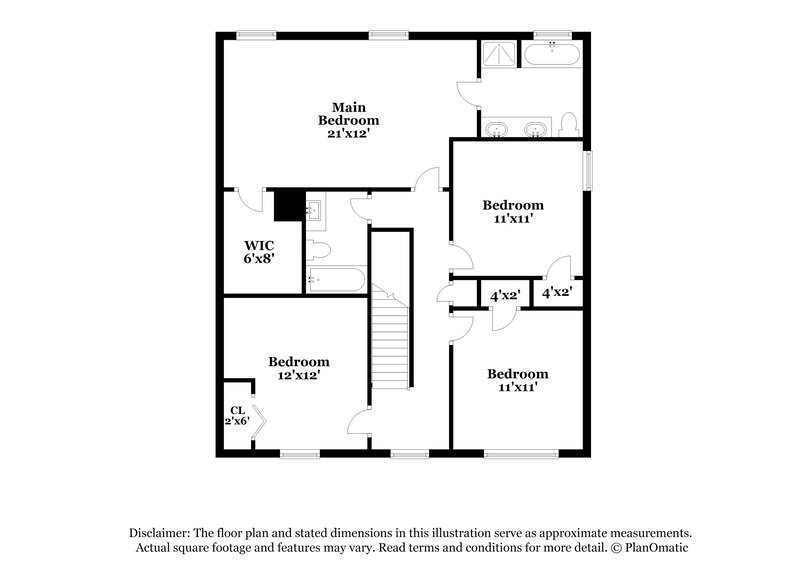 2,390/Mo, 2716 Apple Cross Ct Murfreesboro, TN 37127 Floorplan View 2