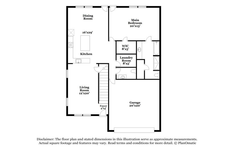 2,660/Mo, 513 Sarver Ave Madison, TN 37115 Floor Plan View