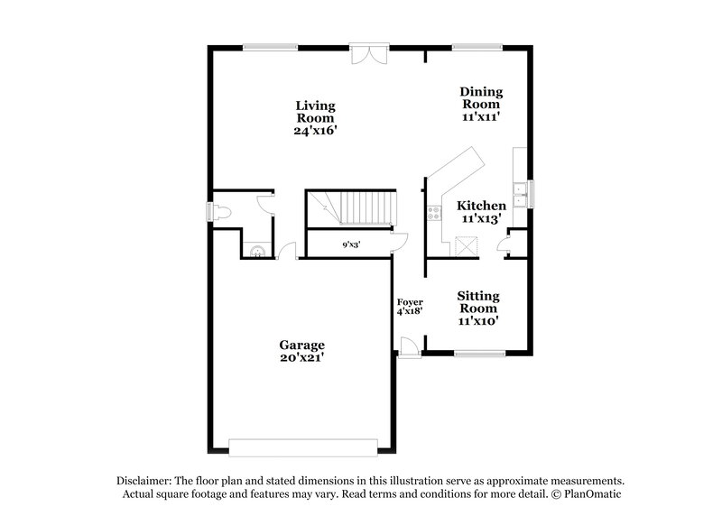 2,845/Mo, 3404 Fruition Ct Murfreesboro, TN 37128 Floor Plan View