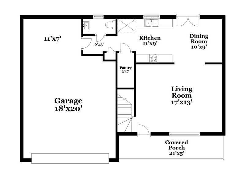 2,285/Mo, 606 Martinsdale Ct La Vergne, TN 37086 Floor Plan View