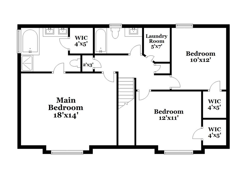 2,285/Mo, 606 Martinsdale Ct La Vergne, TN 37086 Floor Plan View 2