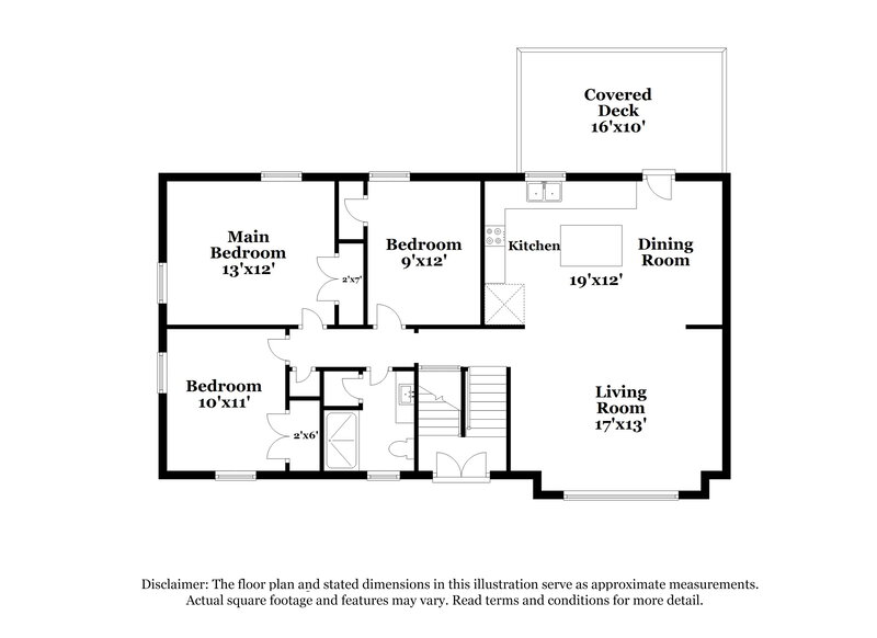 2,230/Mo, 121 Lakeside Park Drive Hendersonville, TN 37075 Floor Plan View