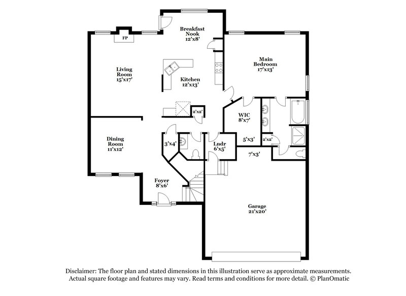 2,905/Mo, 406 Bonita Parkway Hendersonville, TN 37075 Floorplan View