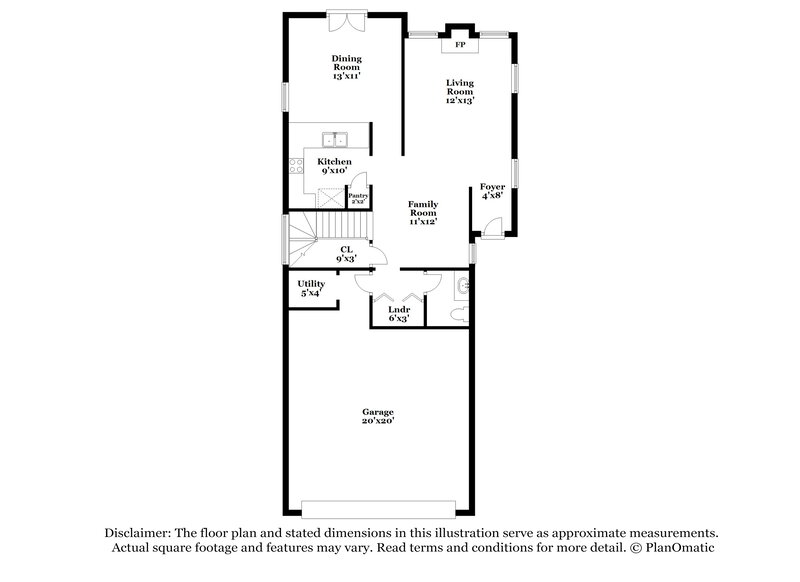 2,105/Mo, 5948 Colchester Drive Hermitage, TN 37076 Floor Plan View