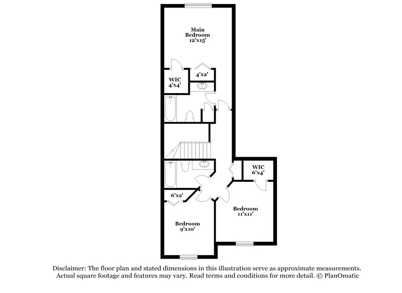 2,105/Mo, 5948 Colchester Drive Hermitage, TN 37076 Floor Plan View 2