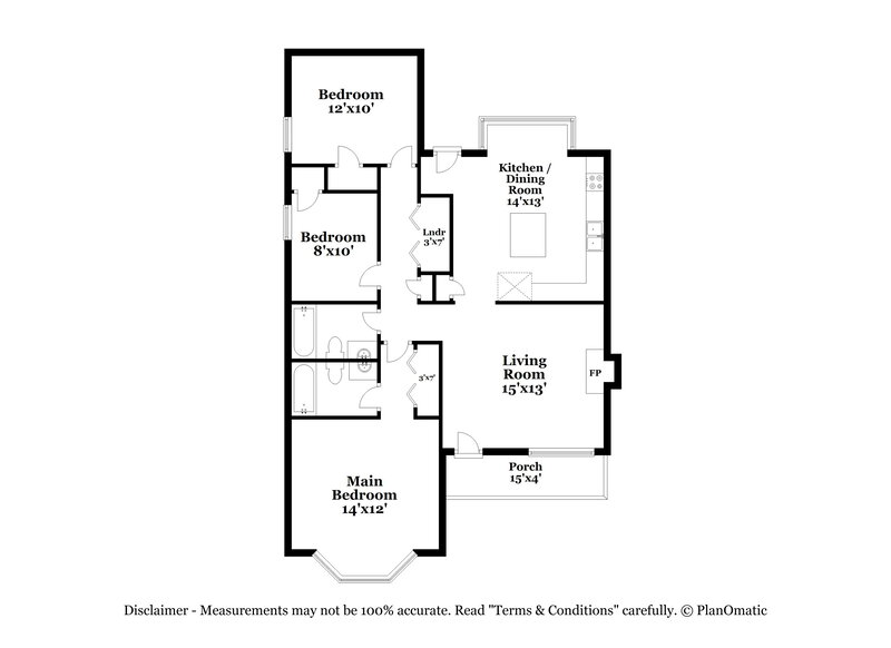 1,785/Mo, 1437 Mohawk Trail Madison, TN 37115 Floor Plan View