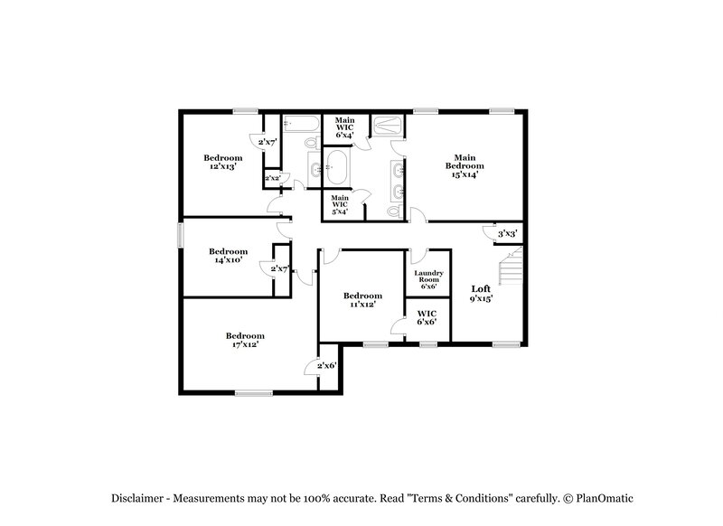 3,440/Mo, 2145 Aberdeen Circle Murfreesboro, TN 37130 Floor Plan View