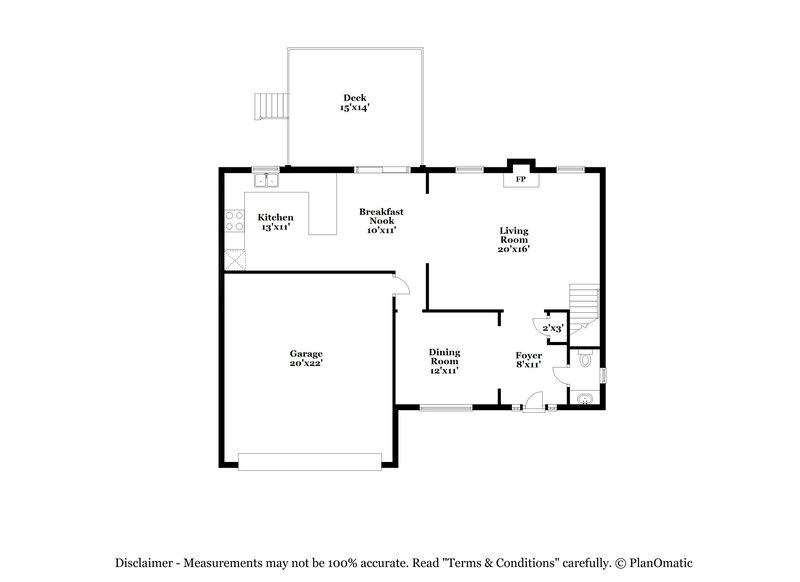 3,440/Mo, 2145 Aberdeen Circle Murfreesboro, TN 37130 Floor Plan View 2