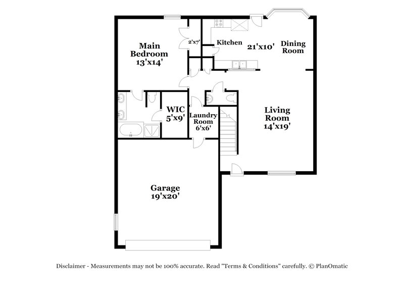 2,065/Mo, 4860 Nina Marie Avenue Murfreesboro, TN 37129 Floor Plan View