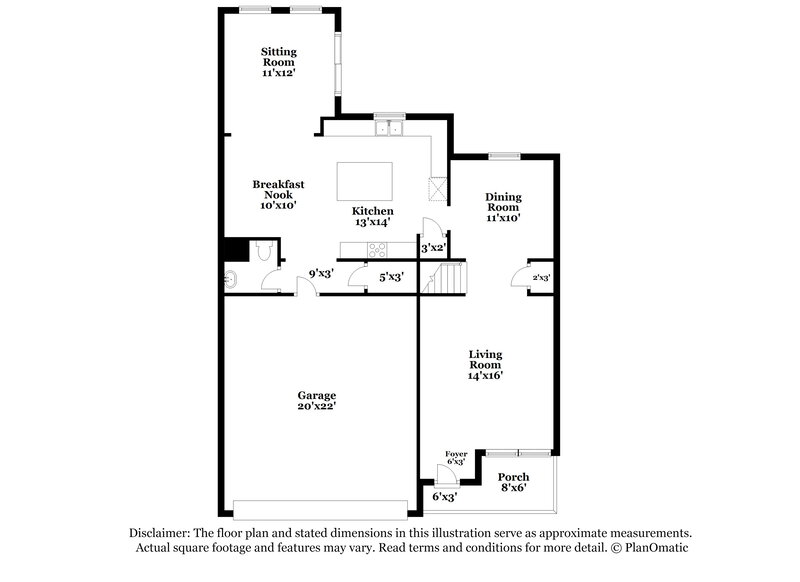 3,480/Mo, 2352 Hockett Drive Nashville, TN 37218 Floor Plan View 2