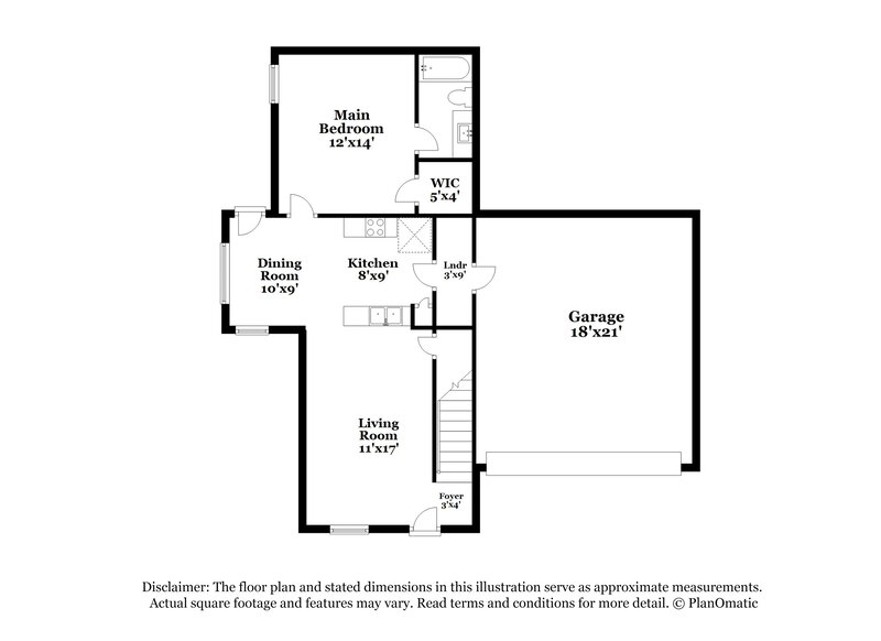 2,200/Mo, 2701 Pepperdine Dr Murfreesboro, TN 37128 Floor Plan View