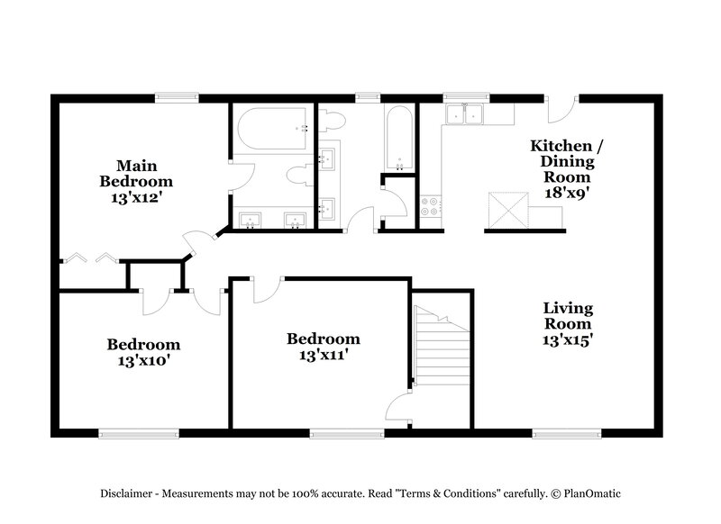2,255/Mo, 3324 Hamilton Church Rd Antioch, TN 37013 Floor Plan View