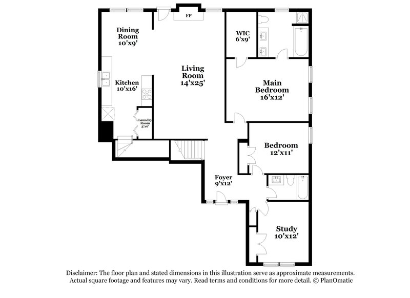 2,340/Mo, 5904 Banning Cir Antioch, TN 37013 Floor Plan View 2