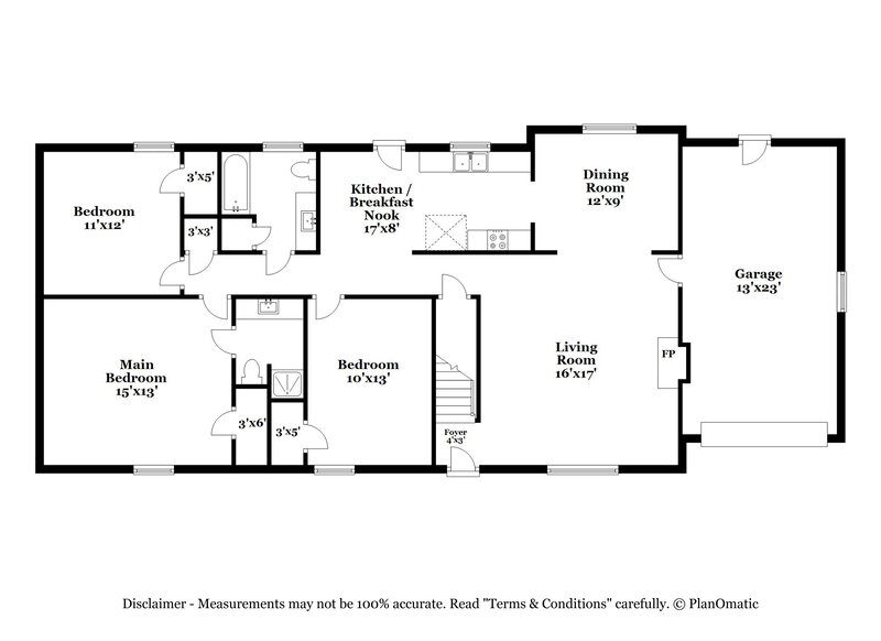 2,300/Mo, 209 Lexington Drive Smyrna, TN 37167 Floorplan View