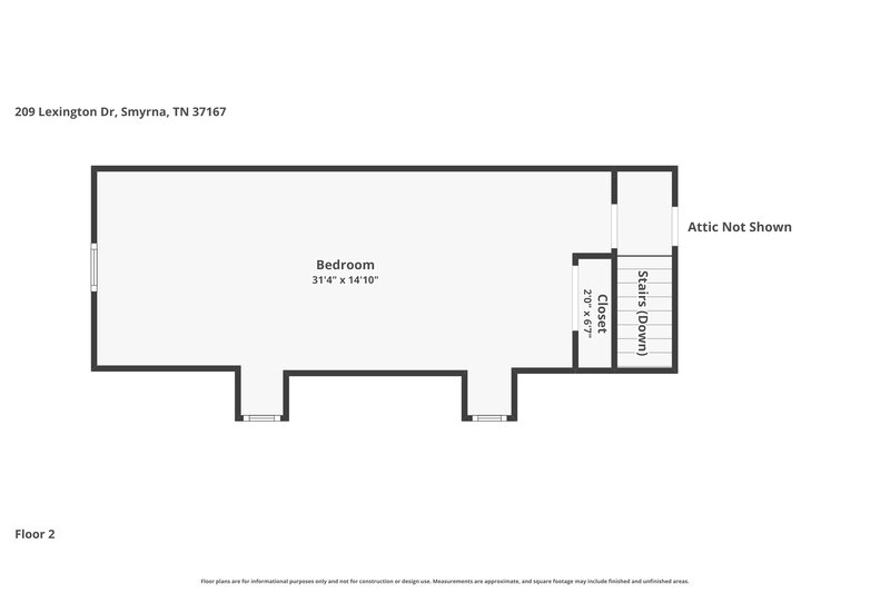 2,335/Mo, 209 Lexington Drive Smyrna, TN 37167 Floor Plan View 2