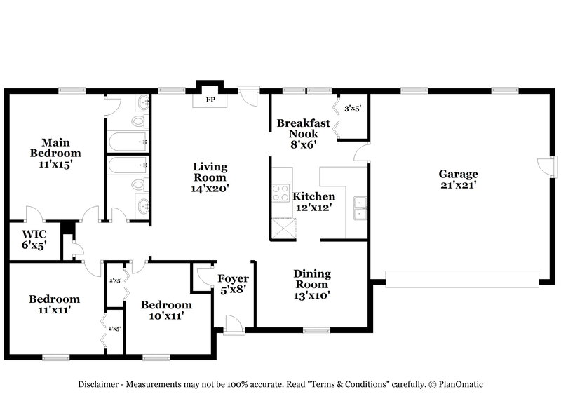 2,110/Mo, 3004 W Towne Village Ct Antioch, TN 37013 Floor Plan View