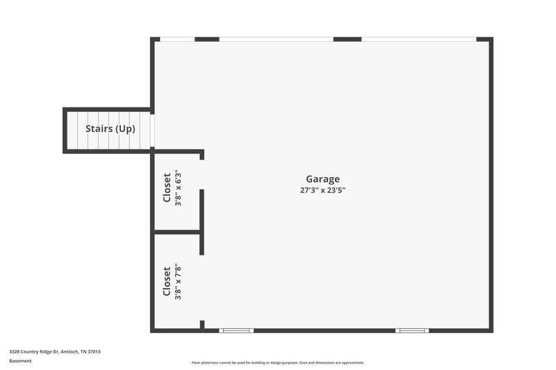 2,025/Mo, 3328 Country Ridge Dr Antioch, TN 37013 Floor Plan View