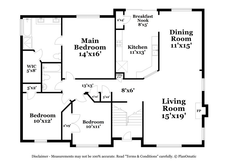 2,410/Mo, 504 Mable Mason Cv La Vergne, TN 37086 Floor Plan View
