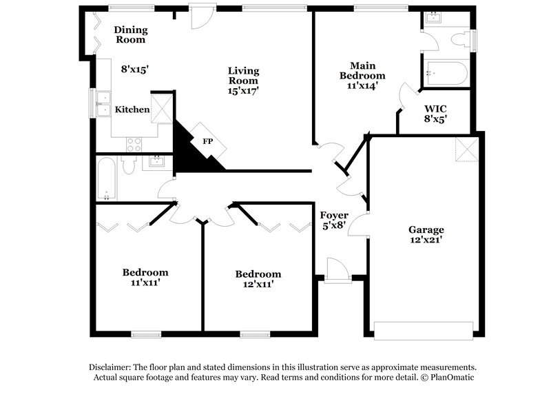 2,220/Mo, 1046 Cedar Creek Village Rd Mount Juliet, TN 37122 Floor Plan View