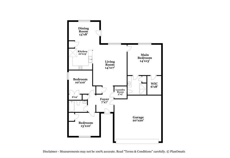 2,110/Mo, 2136 Longhunter Chase Dr Spring Hill, TN 37174 Floor Plan View