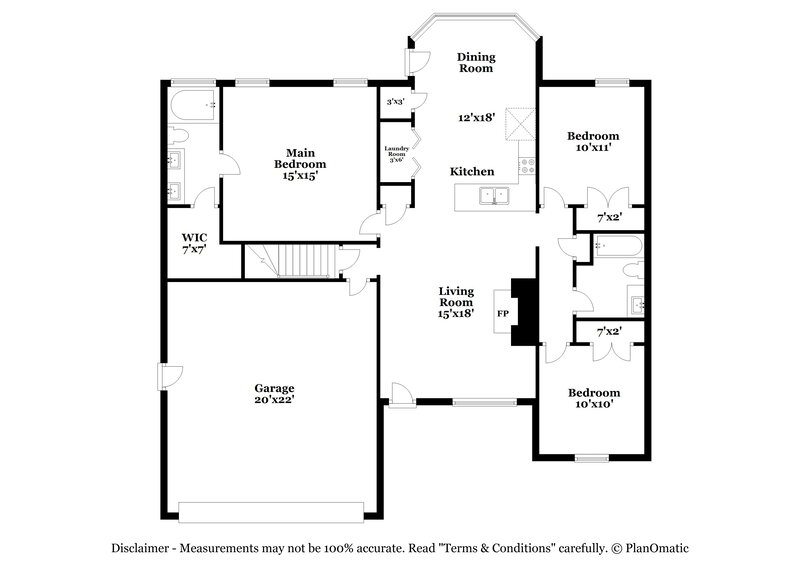 2,155/Mo, 513 Waterford Pl Antioch, TN 37013 Floor Plan View