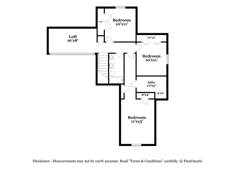 2,350/Mo, 3904 Waterford Way Antioch, TN 37013 Floor Plan View 2
