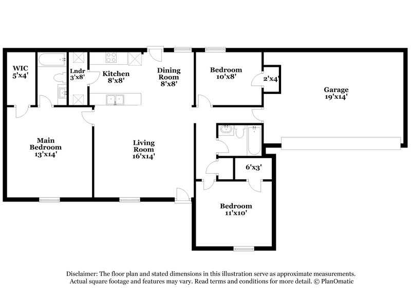 1,870/Mo, 535 Wildwood Dr Smyrna, TN 37167 Floor Plan View