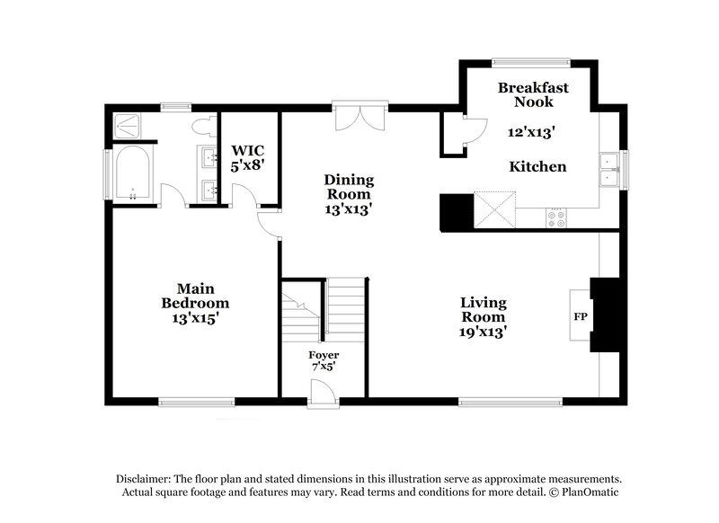 2,240/Mo, 401 Newberry Ct Goodlettsville, TN 37072 Floorplan View 2