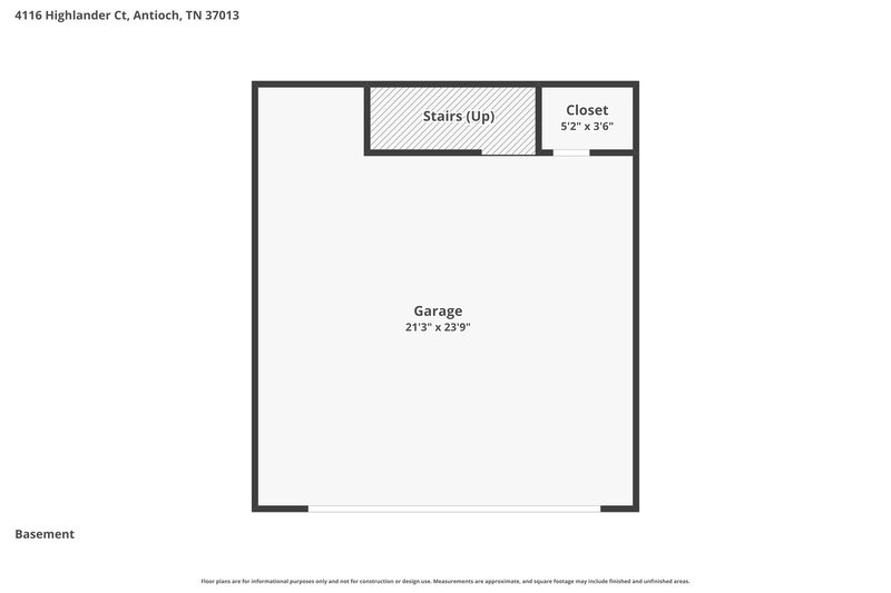 2,225/Mo, 4116 Highlander Ct Antioch, TN 37013 Floor Plan View