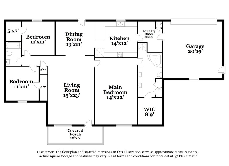 2,255/Mo, 101 Cedar Bend Ct La Vergne, TN 37086 Floor Plan View