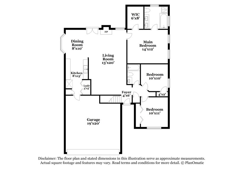 2,085/Mo, 116 Shady View Dr Hendersonville, TN 37075 Floor Plan View