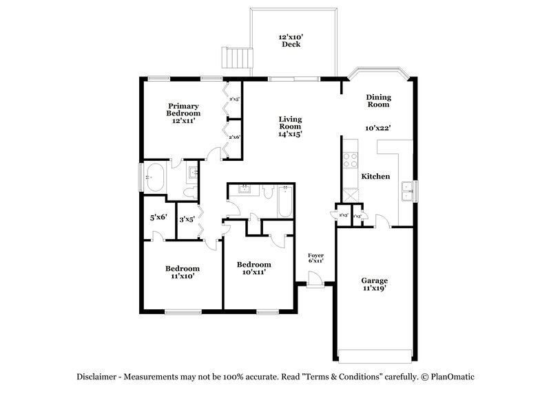 1,815/Mo, 517 Titan Ct Antioch, TN 37013 Floor Plan View
