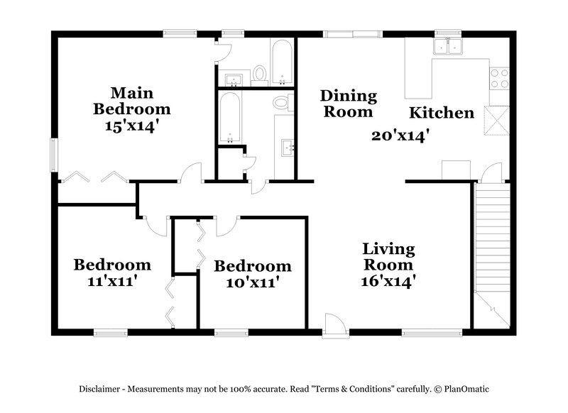 2,370/Mo, 412 S Towne Ct Antioch, TN 37013 Floor Plan View