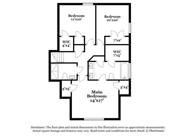 2,410/Mo, 841 Post Oak Dr Antioch, TN 37013 Floor Plan View 2