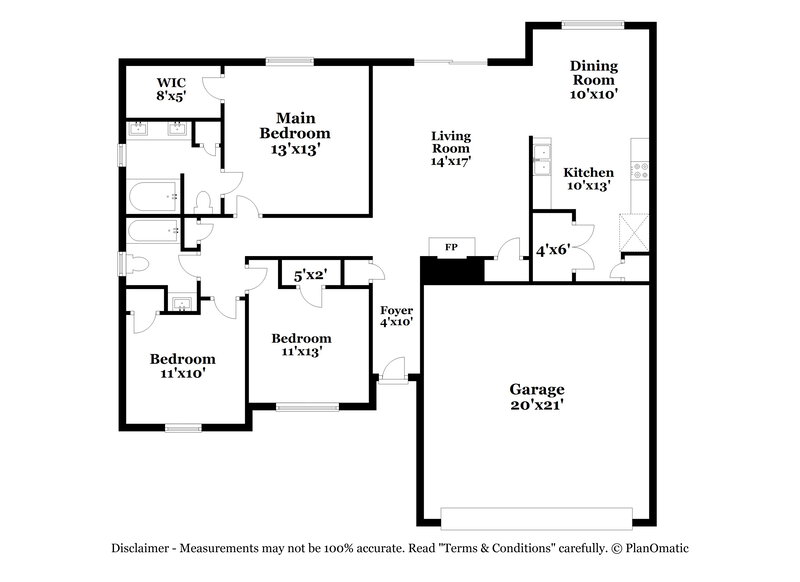 2,025/Mo, 323 Buttonwood Dr Smyrna, TN 37167 Floor Plan View