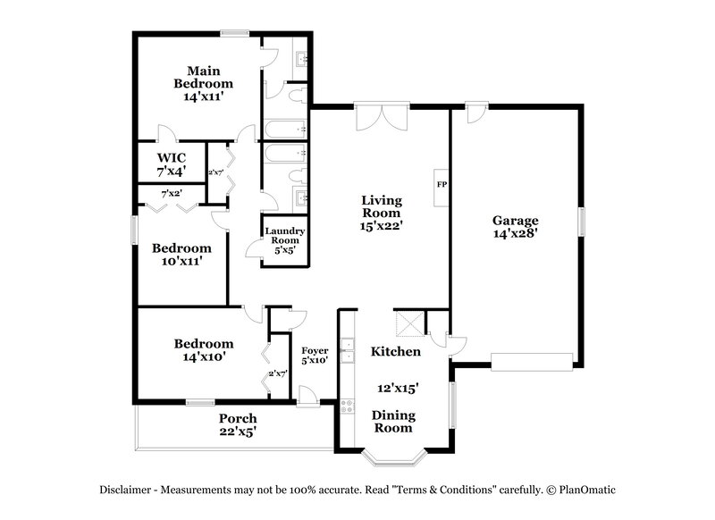 2,085/Mo, 505 Amquiwood Ct Madison, TN 37115 Floor Plan View