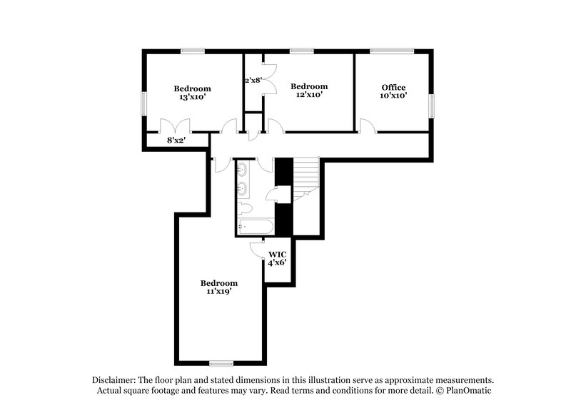 2,550/Mo, 3208 Sailmist Pt Antioch, TN 37013 Floor Plan View 2