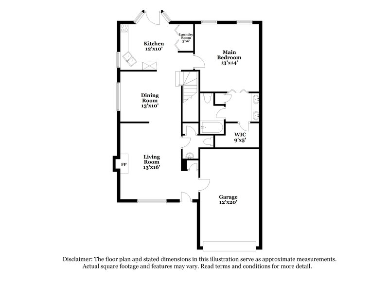 2,035/Mo, 1825 Lakewood Village Dr Antioch, TN 37013 Floorplan View