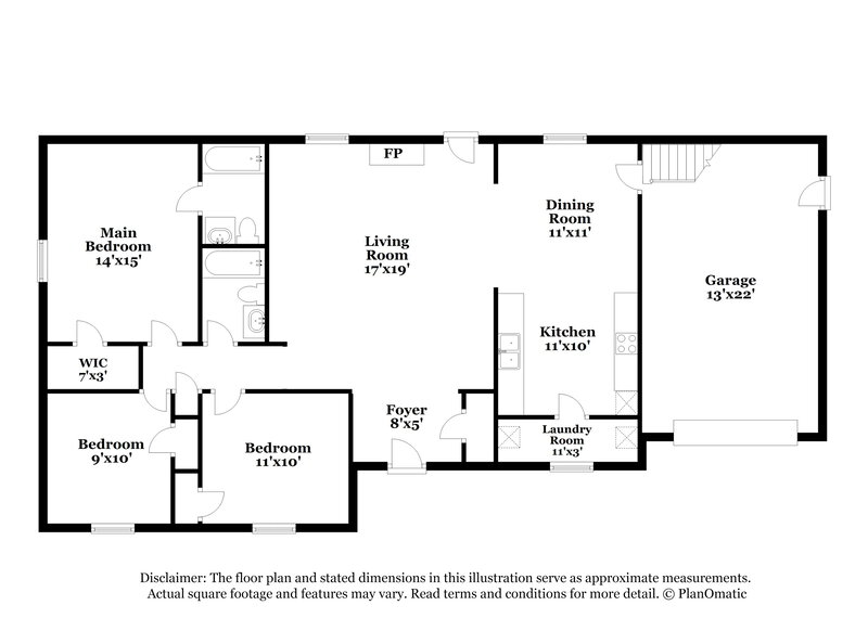 2,050/Mo, 7320 Horn Tavern Ct Fairview, TN 37062 Floorplan View