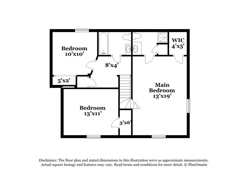4,110/Mo, 1632 Rachels Retreat Circle Hermitage, TN 37076 Floor Plan View 2