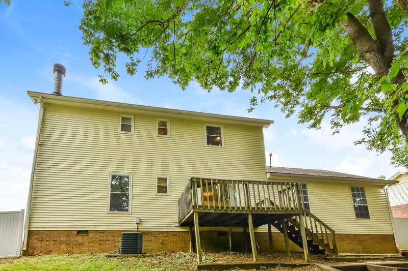 4,110/Mo, 1632 Rachels Retreat Circle Hermitage, TN 37076 Rear View