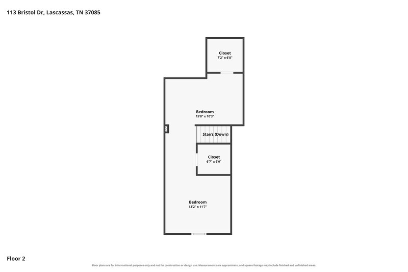 2,300/Mo, 113 Bristol Dr Lascassas, TN 37085 Floorplan View 2