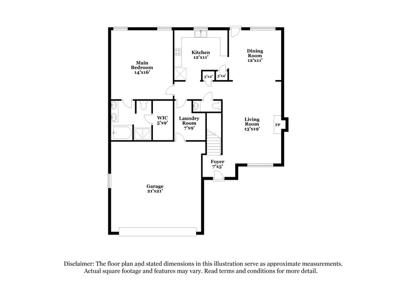 2,970/Mo, 1104 Harmony Ln La Vergne, TN 37086 Floor Plan View 2