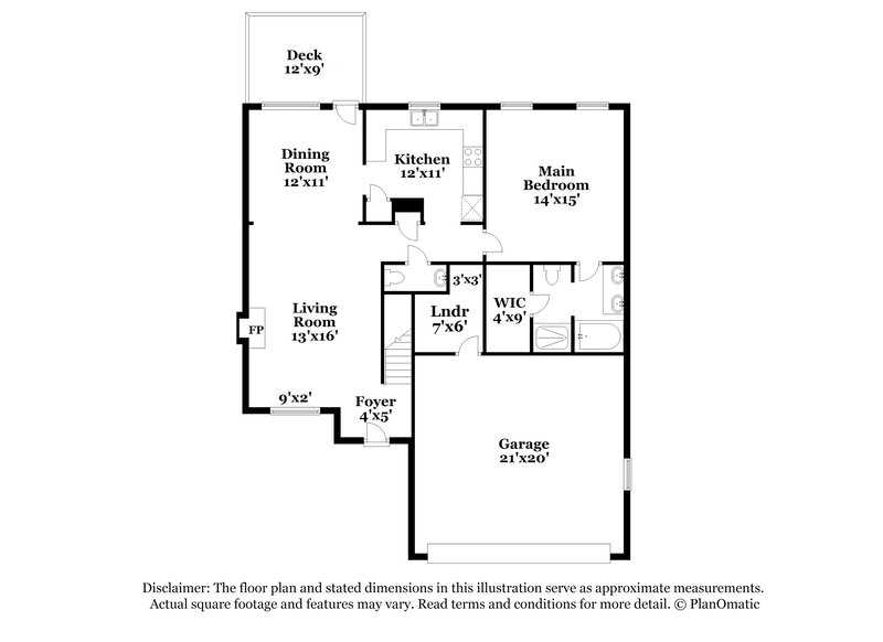 2,650/Mo, 1108 Harmony Ln La Vergne, TN 37086 Floor Plan View